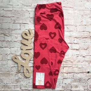 ❤️2 for $16❤️Lularoe Valentines Leggings Hearts TC